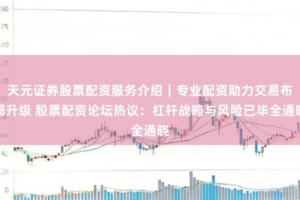 天元证券股票配资服务介绍|专业配资助力交易布局升级 股票配资论坛热议:杠杆战略与风险已毕全通晓
