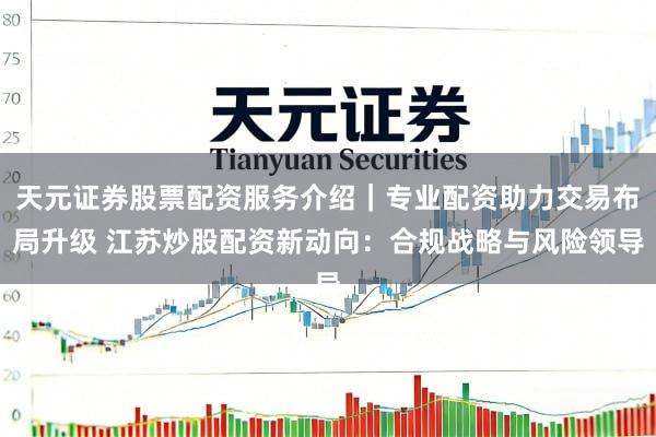 天元证券股票配资服务介绍｜专业配资助力交易布局升级 江苏炒股配资新动向：合规战略与风险领导